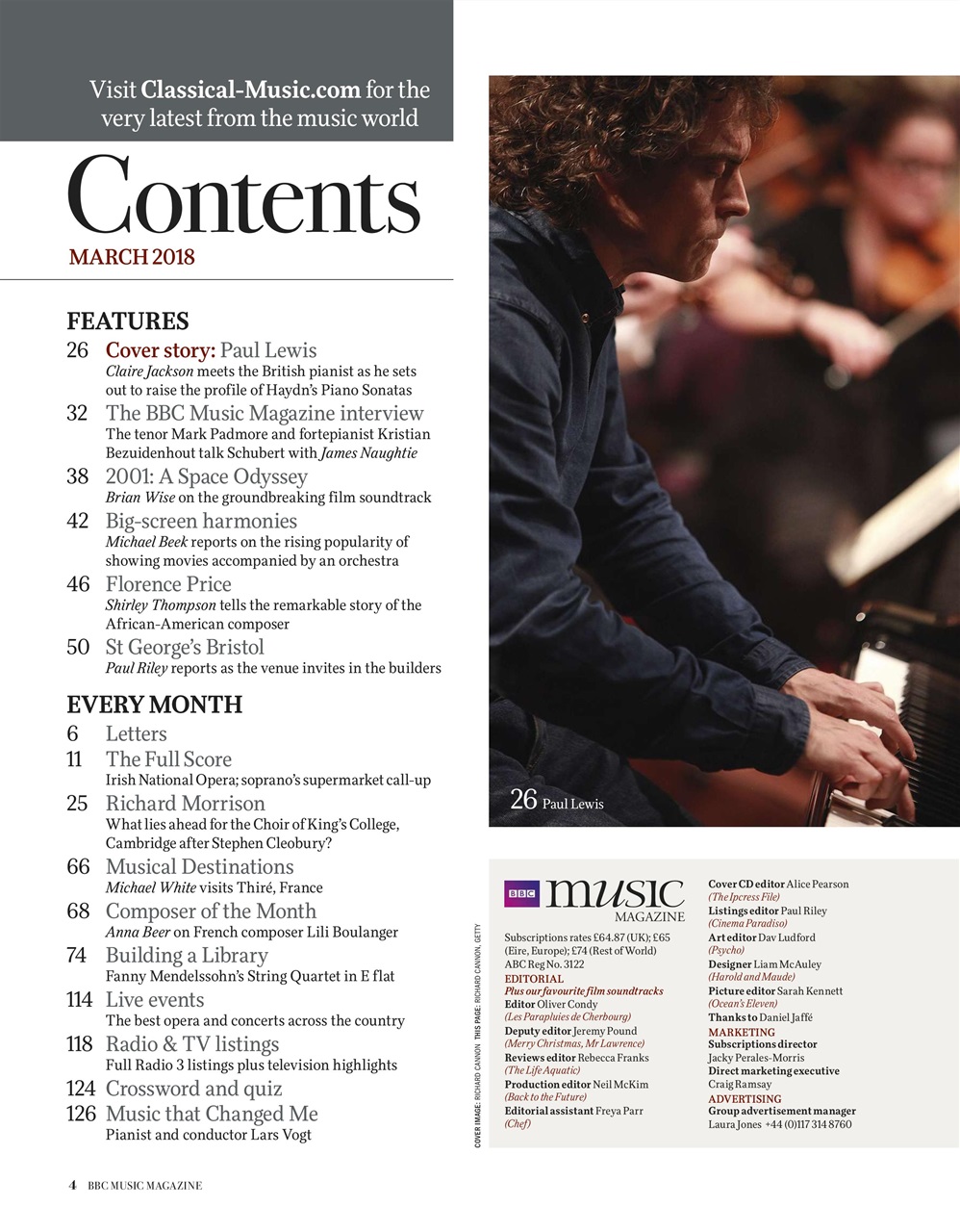 BBC Music Magazine Preview Pages
