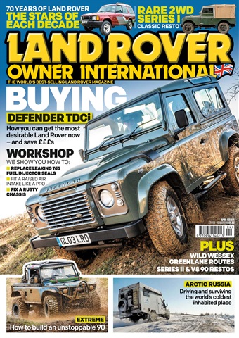 Land Rover Owner issue April 2018