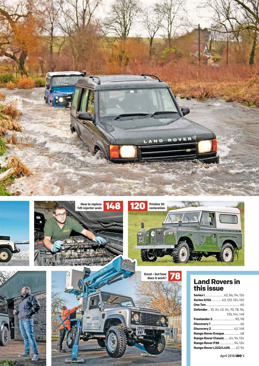 Land Rover Owner Preview Pages