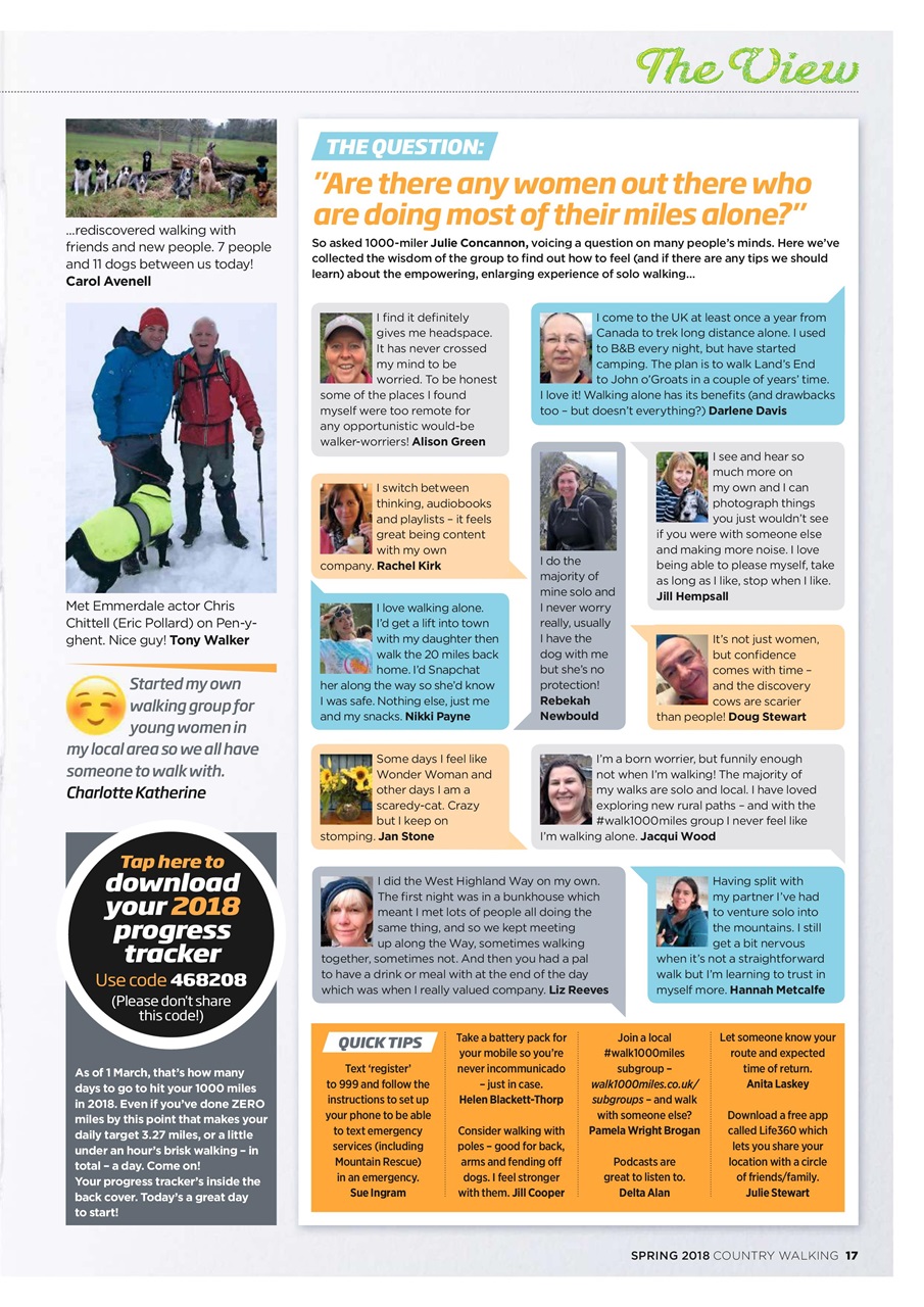 Country Walking Preview Pages