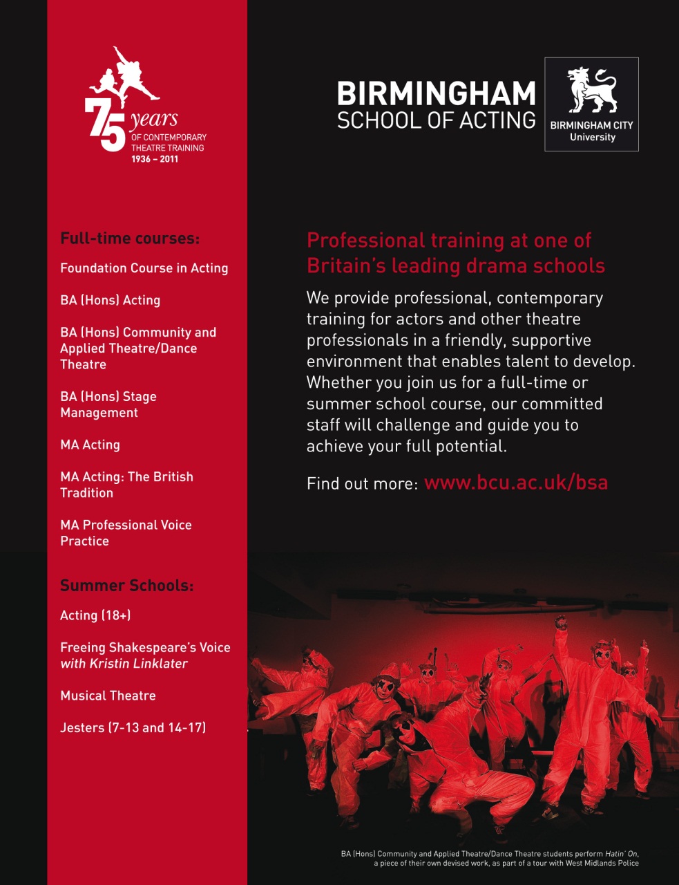 Drama and Theatre Preview Pages