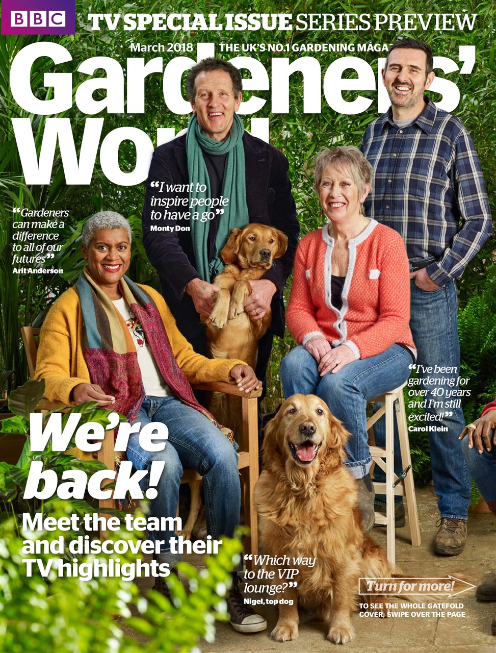BBC Gardeners’ World Magazine Preview Pages