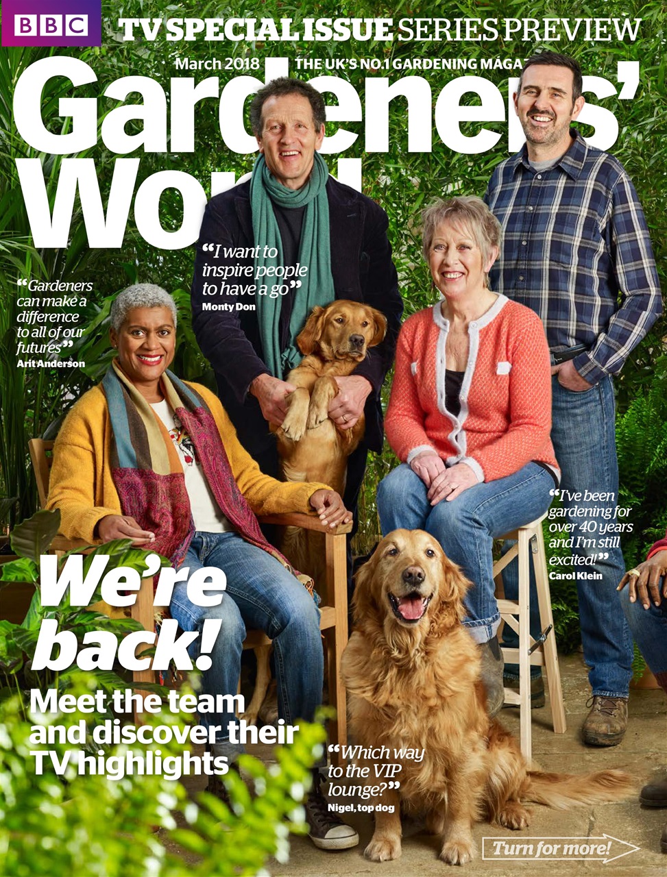BBC Gardeners’ World Magazine Preview Pages