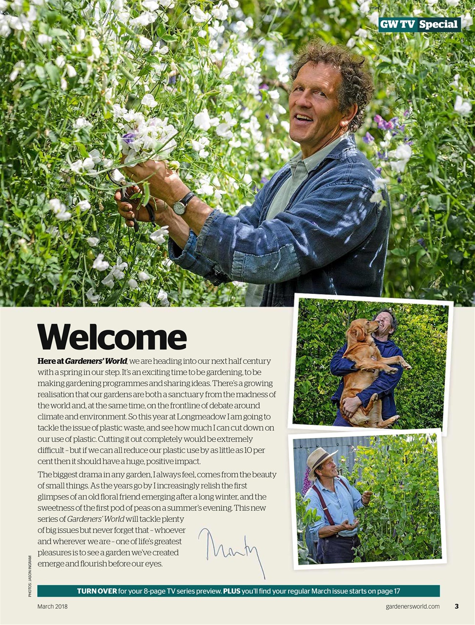 BBC Gardeners’ World Magazine Preview Pages