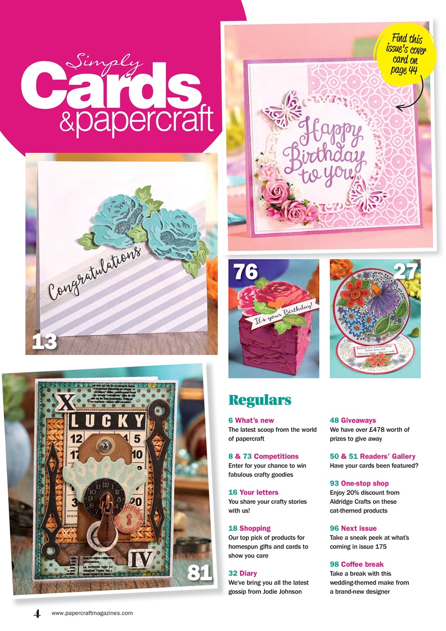 Simply Cards & Papercraft Preview Pages