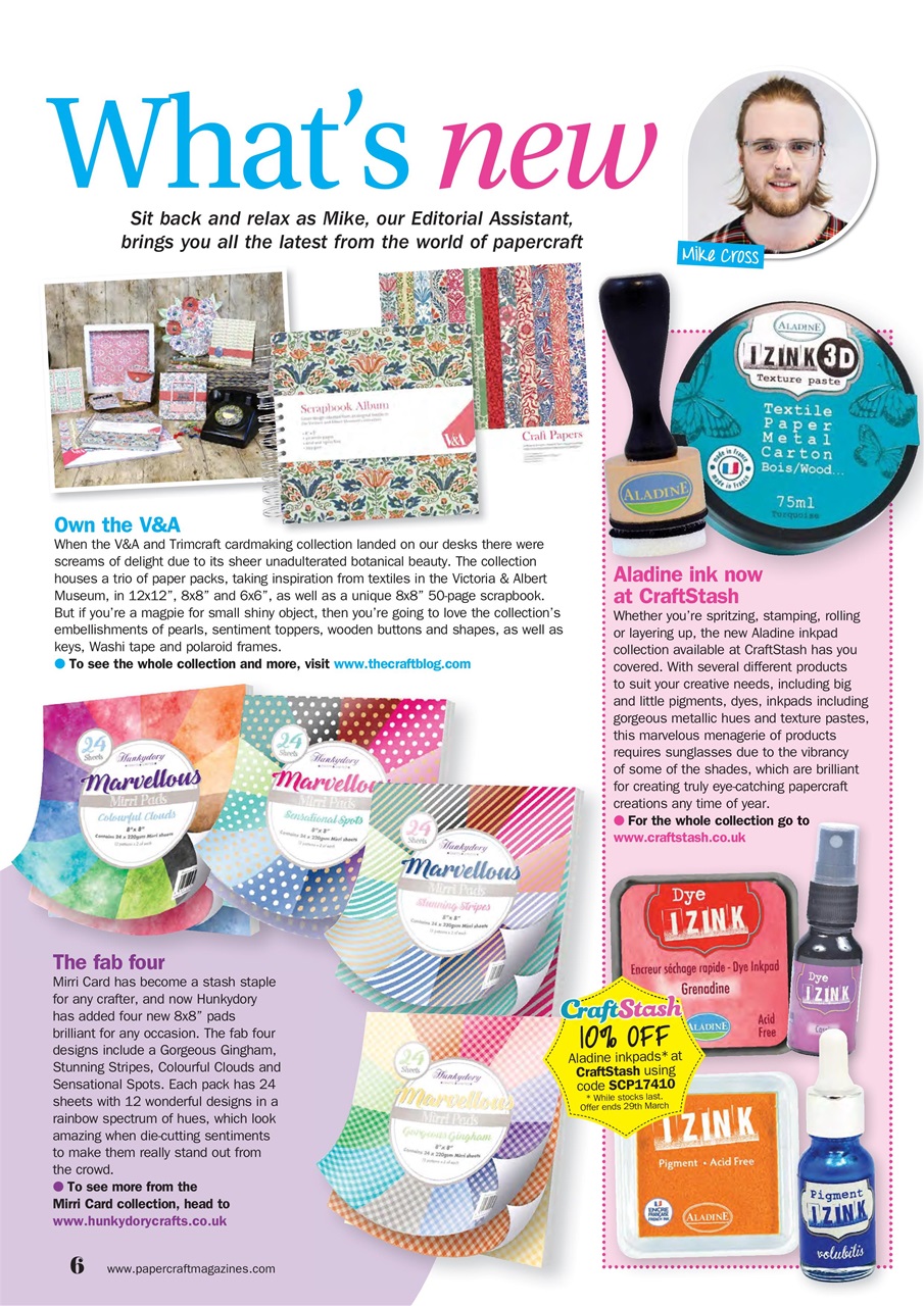 Simply Cards & Papercraft Preview Pages