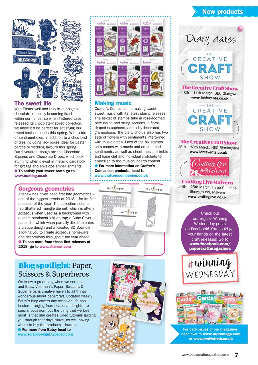 Simply Cards & Papercraft Preview Pages