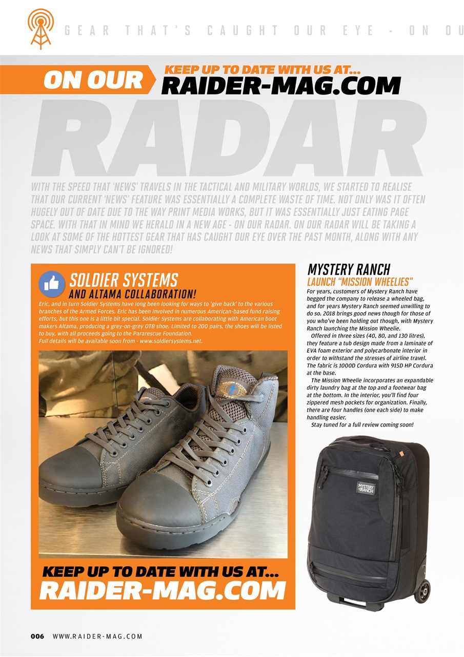 Raider Preview Pages