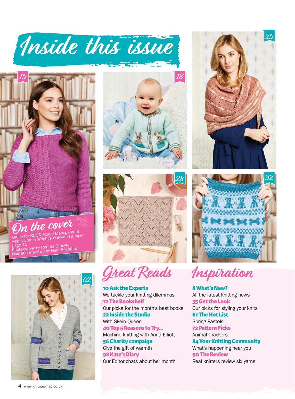 Knit Now Preview Pages