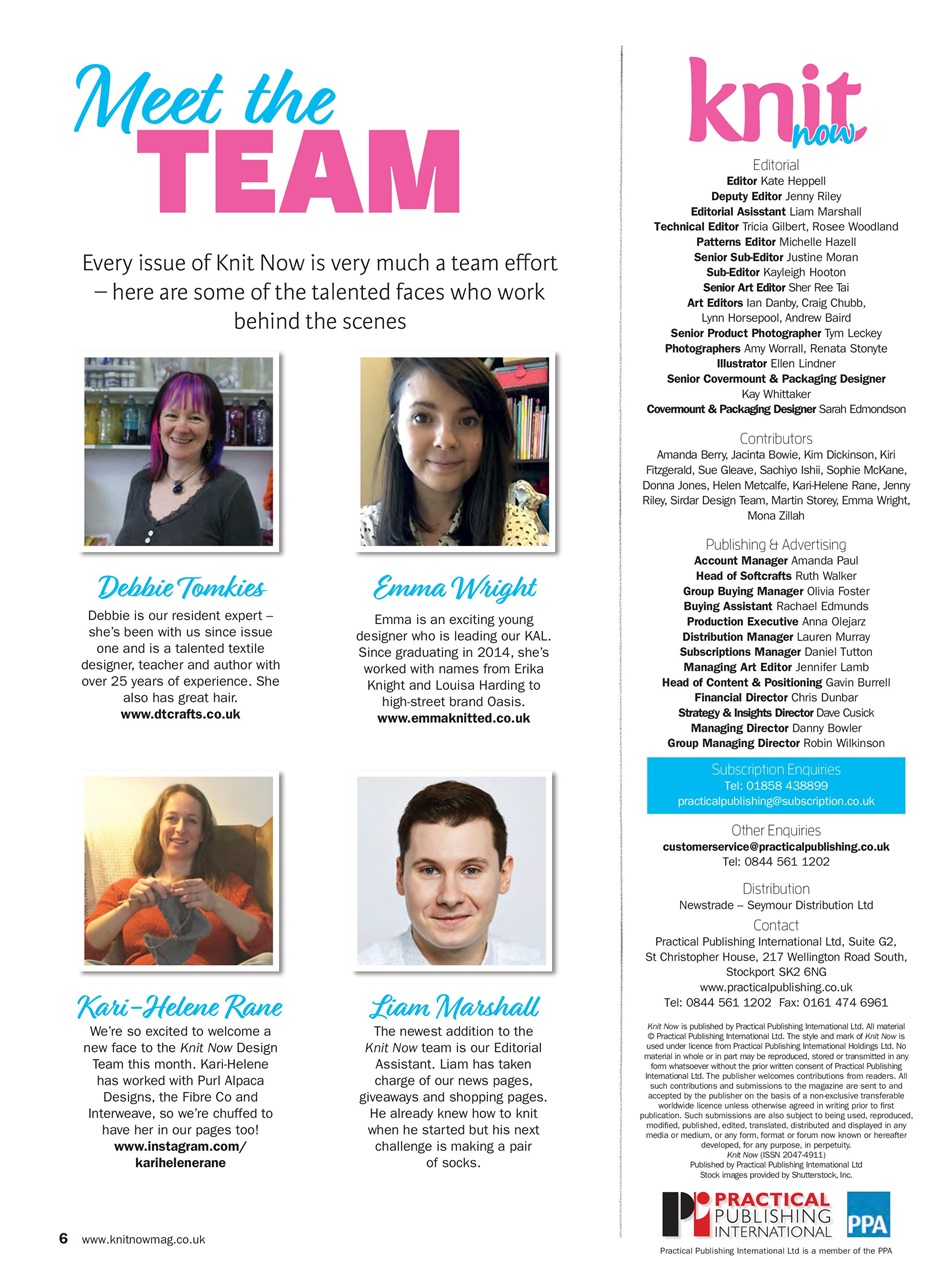 Knit Now Preview Pages