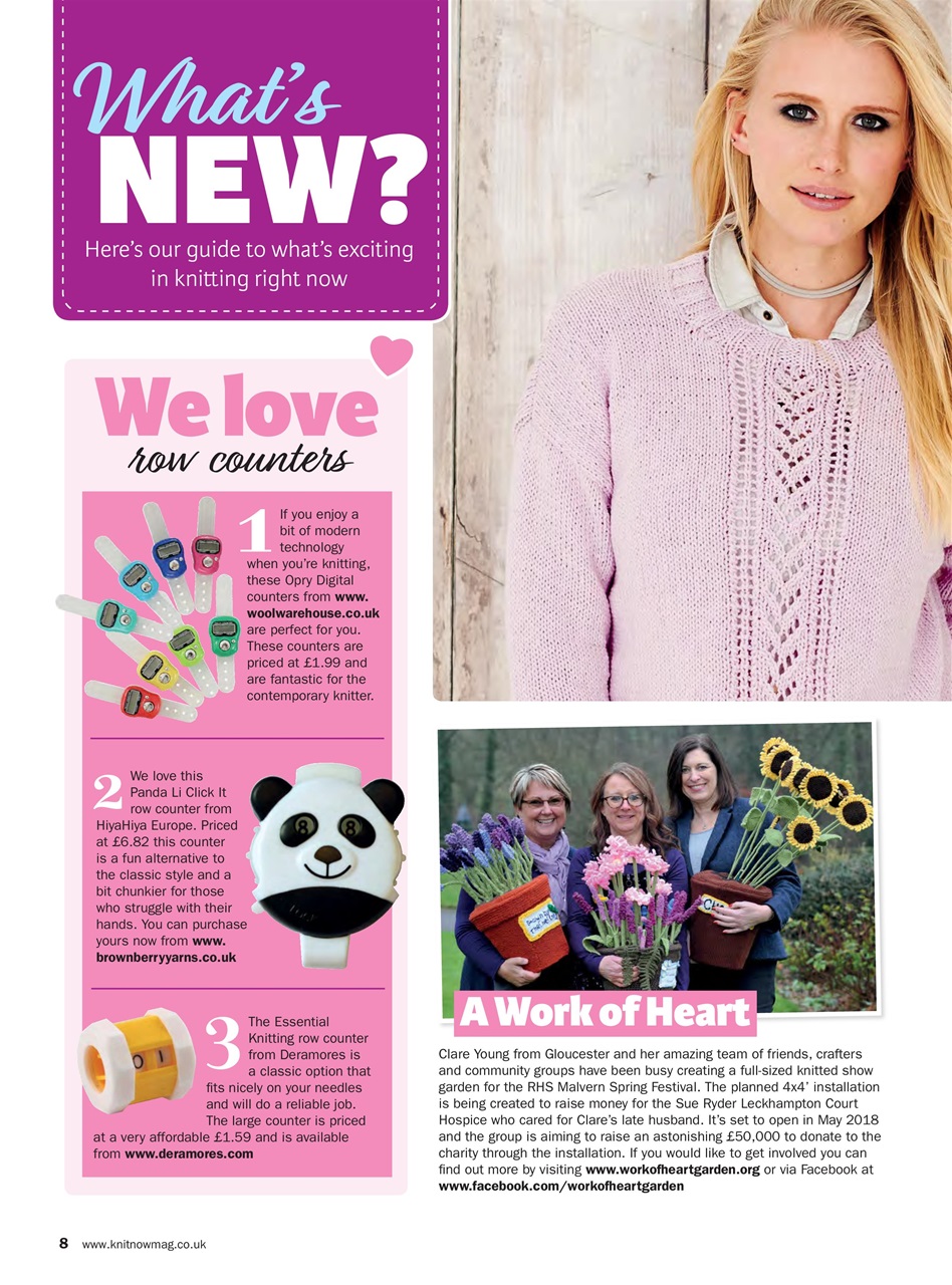 Knit Now Preview Pages