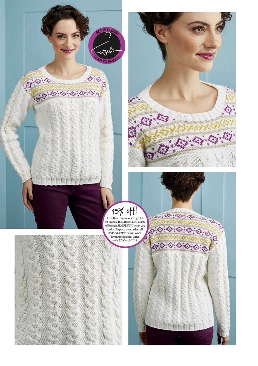 Simply Knitting Preview Pages