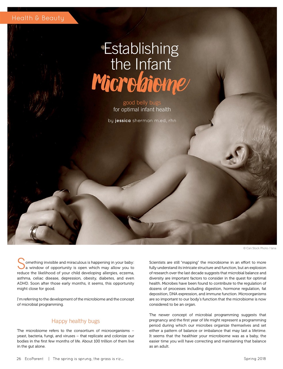 Ecoparent Magazine Preview Pages