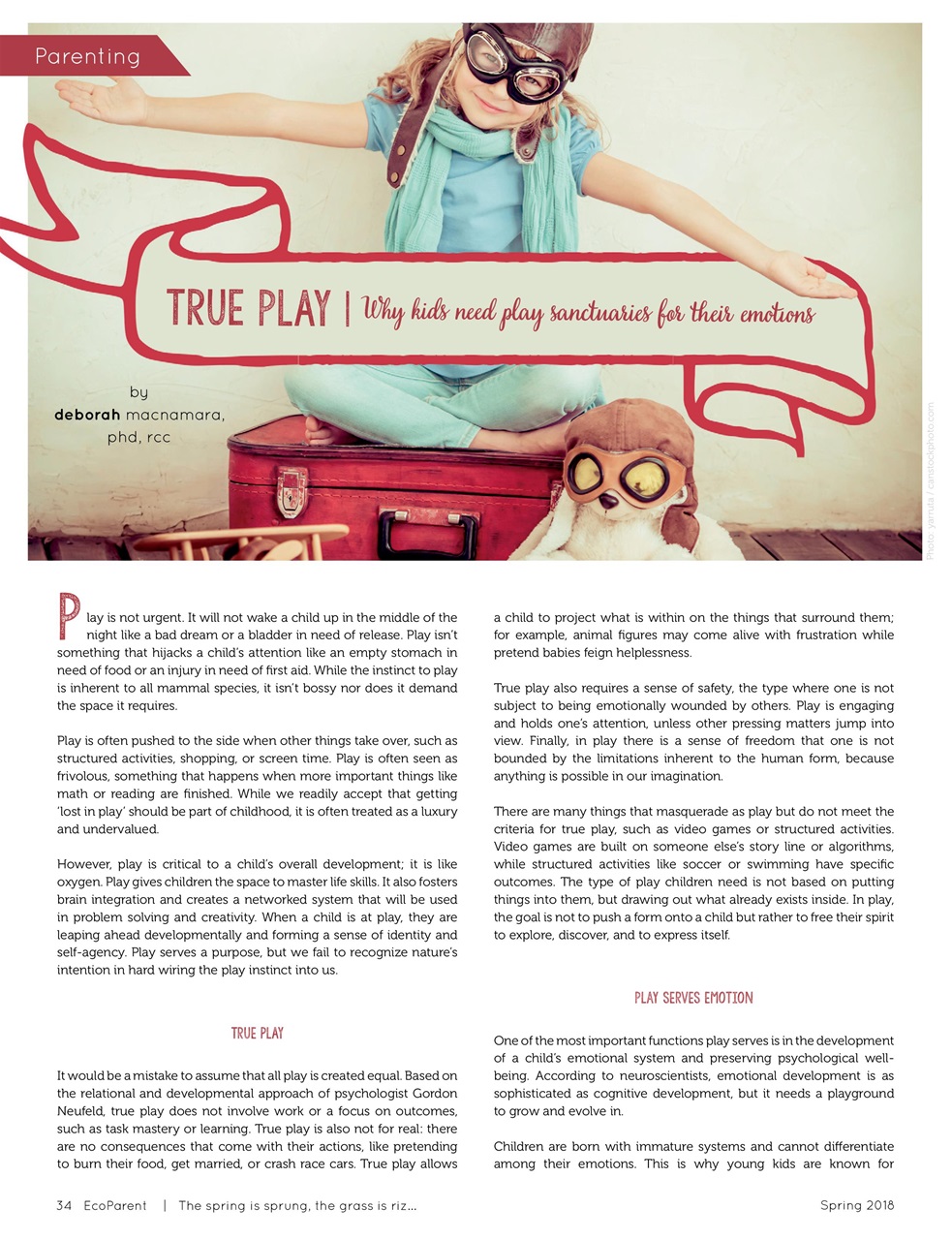 Ecoparent Magazine Preview Pages