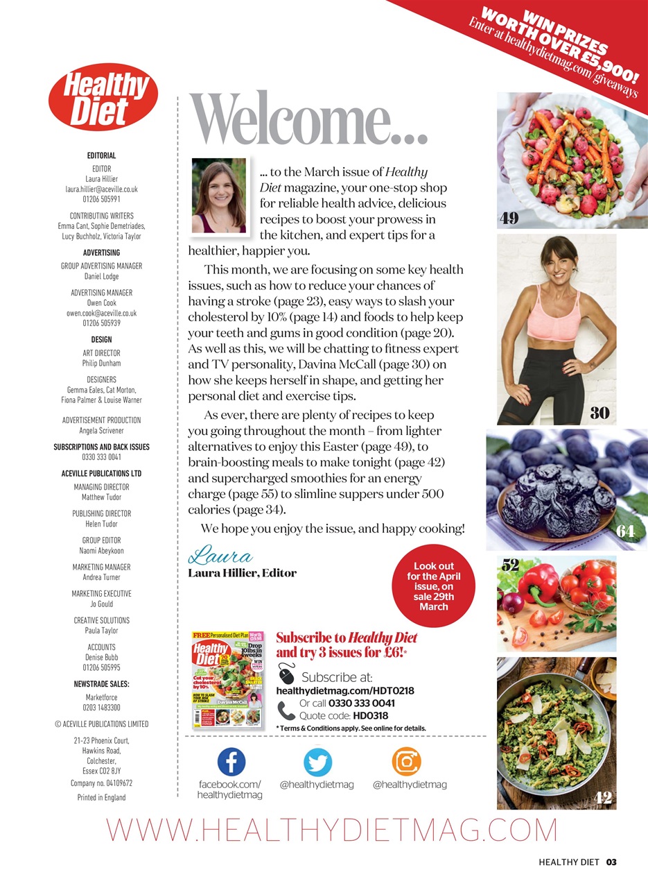 Healthy Diet Preview Pages