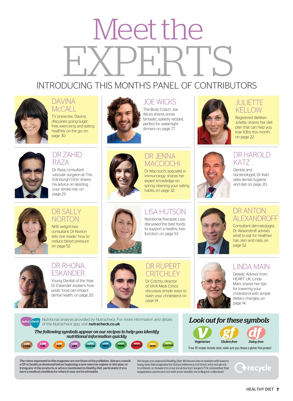 Healthy Diet Preview Pages