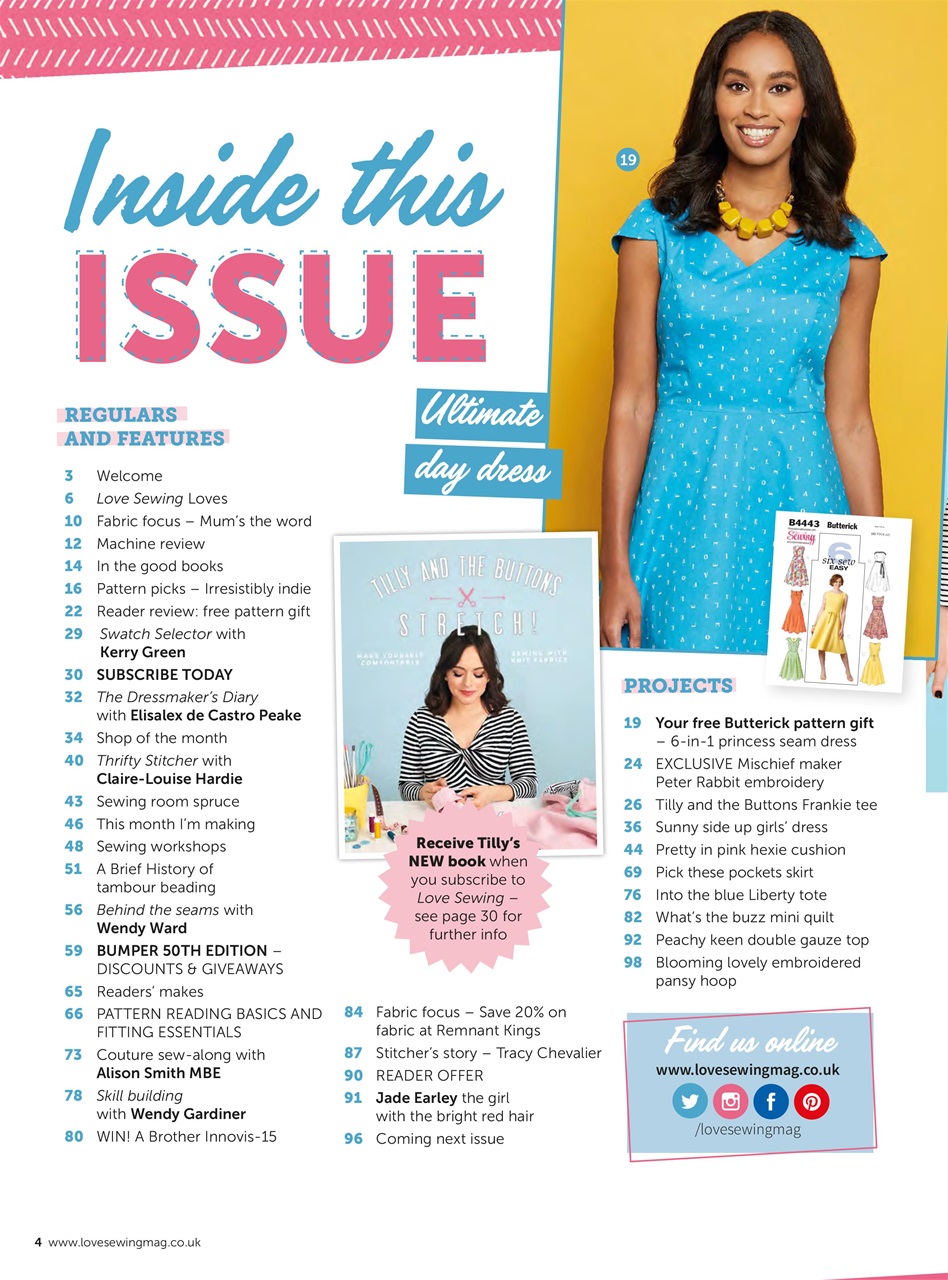 Love Sewing Preview Pages