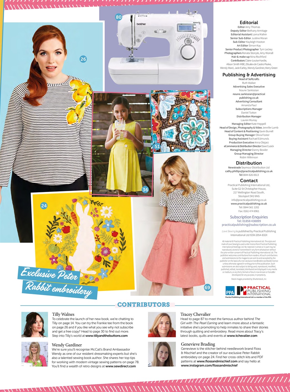 Love Sewing Preview Pages