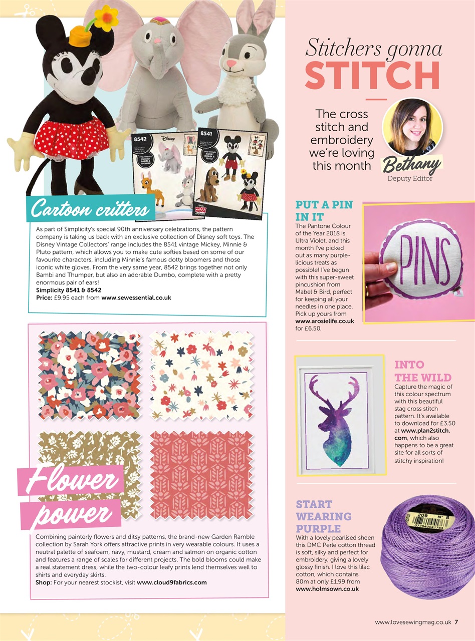 Love Sewing Preview Pages