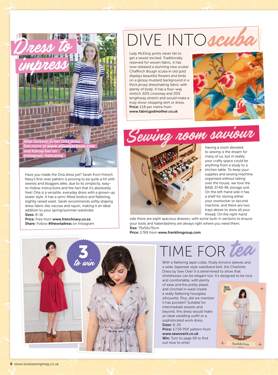 Love Sewing Preview Pages