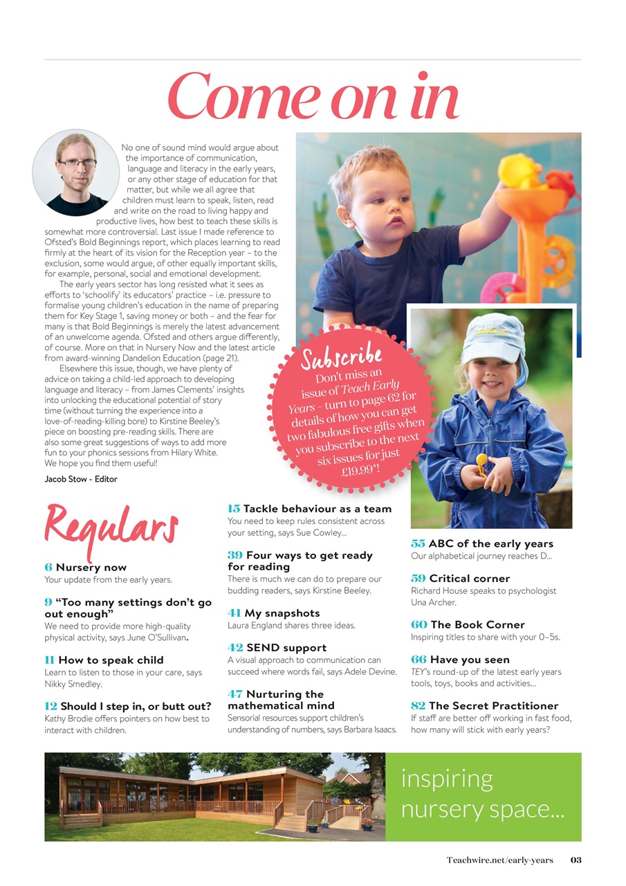 Teach Early Years Preview Pages