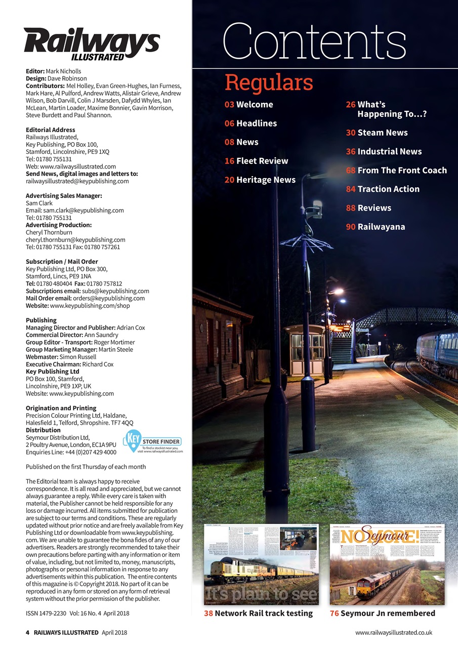 Railways Illustrated Preview Pages
