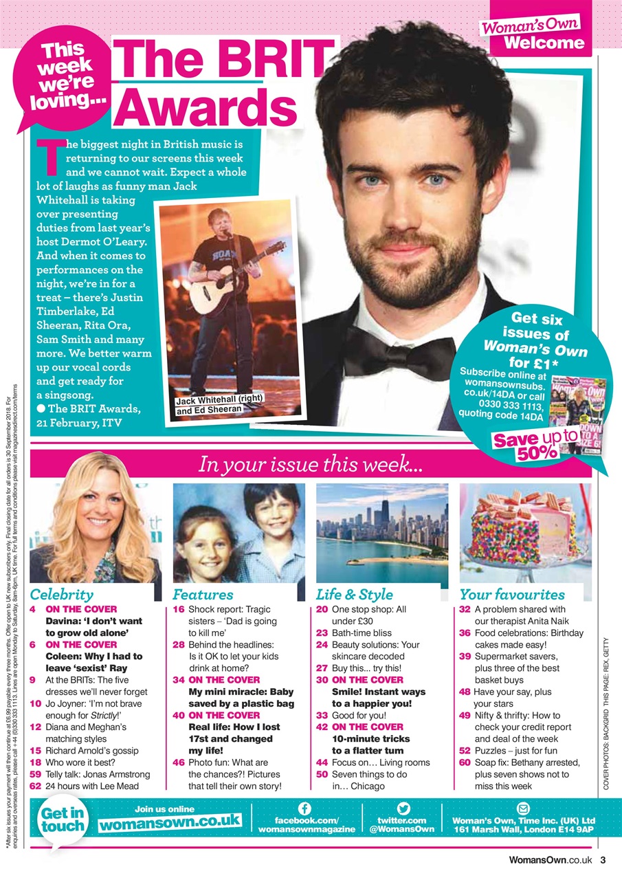 Woman's Own Preview Pages