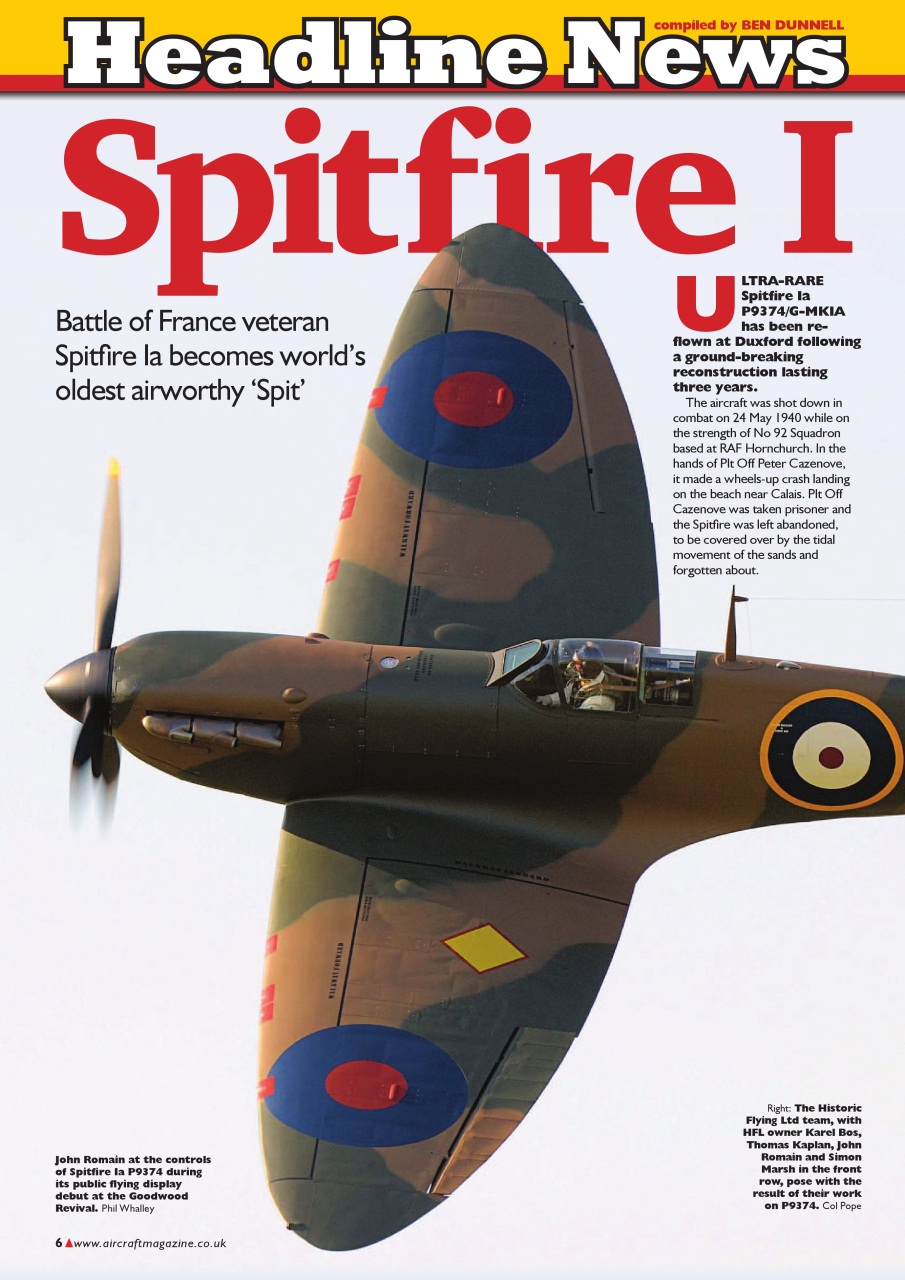 Classic Aircraft Preview Pages