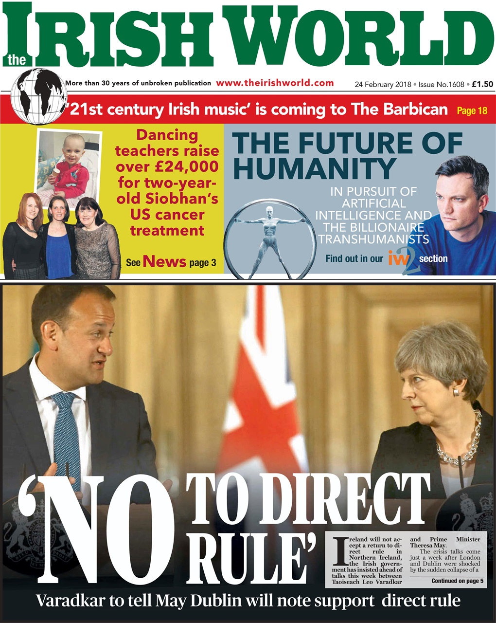 Irish World Preview Pages