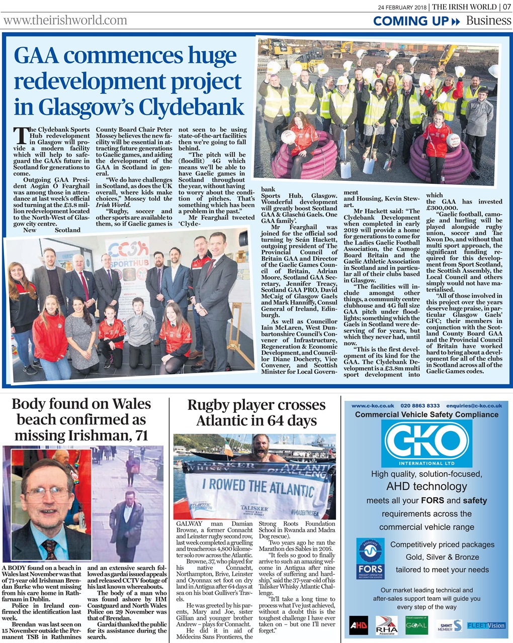 Irish World Preview Pages