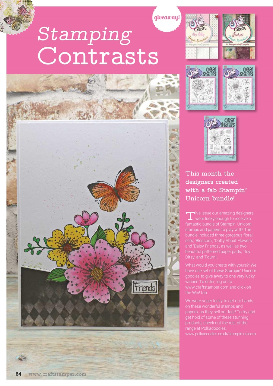 Craft Stamper Preview Pages