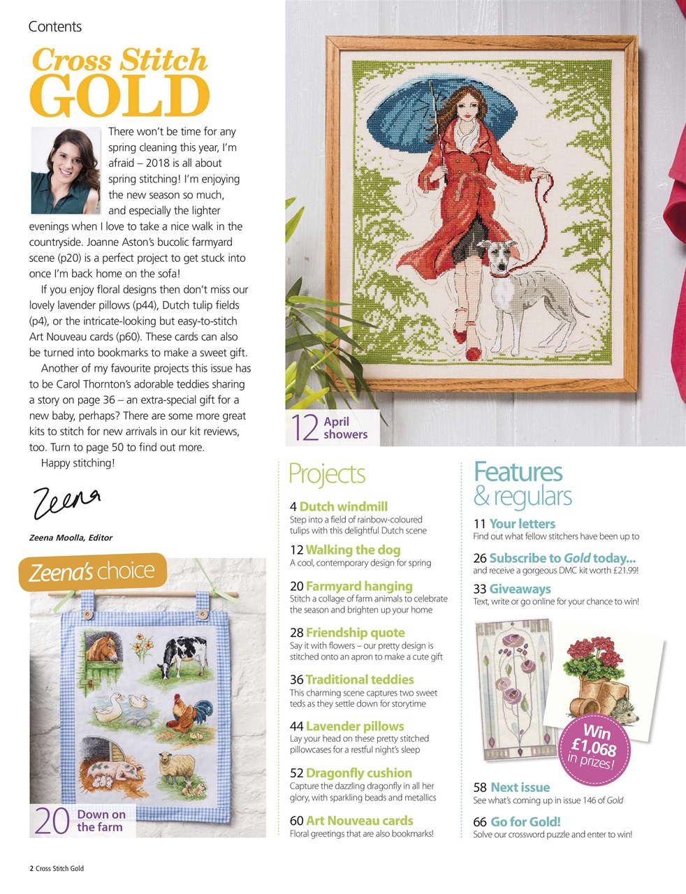 Cross Stitch Gold Preview Pages