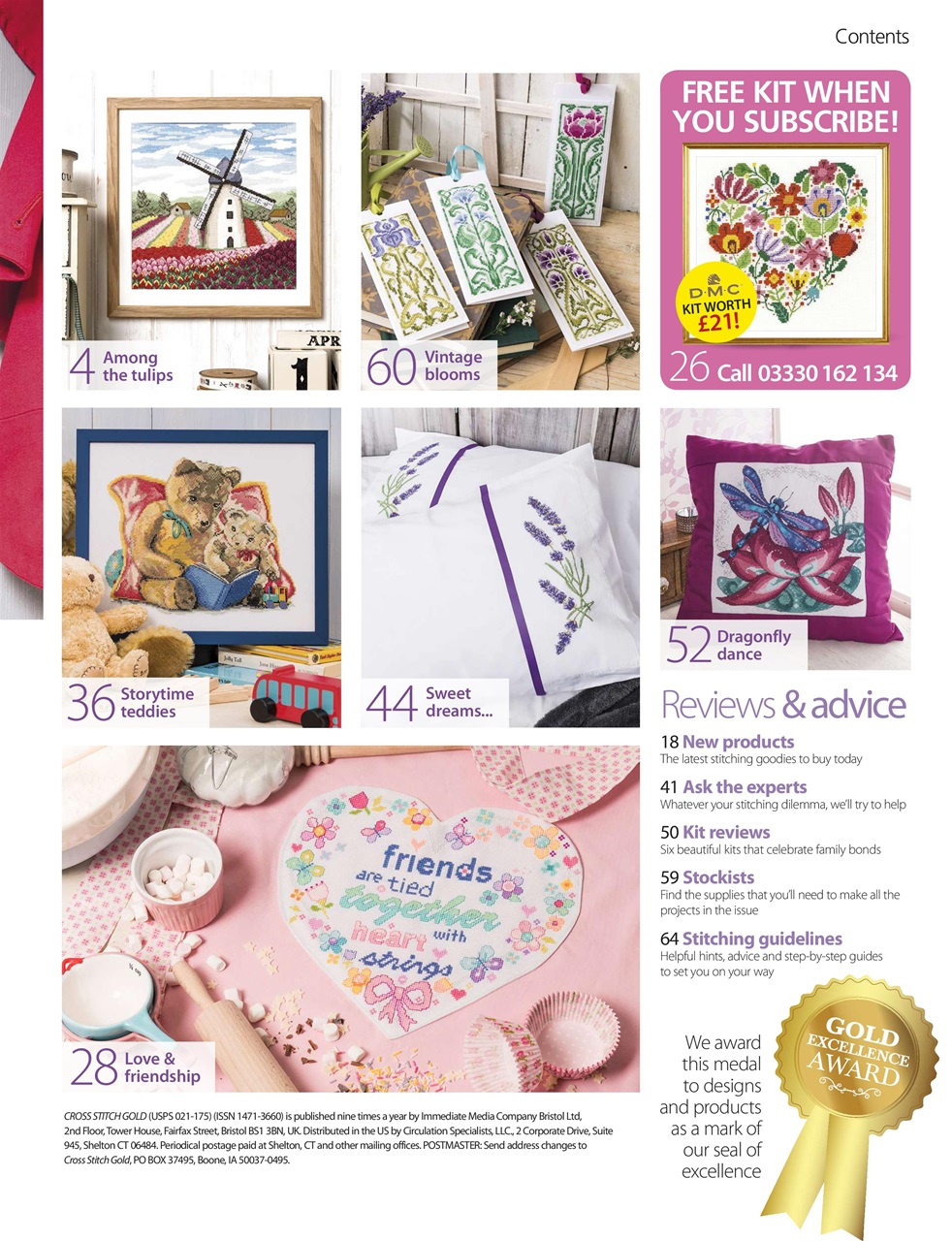 Cross Stitch Gold Preview Pages
