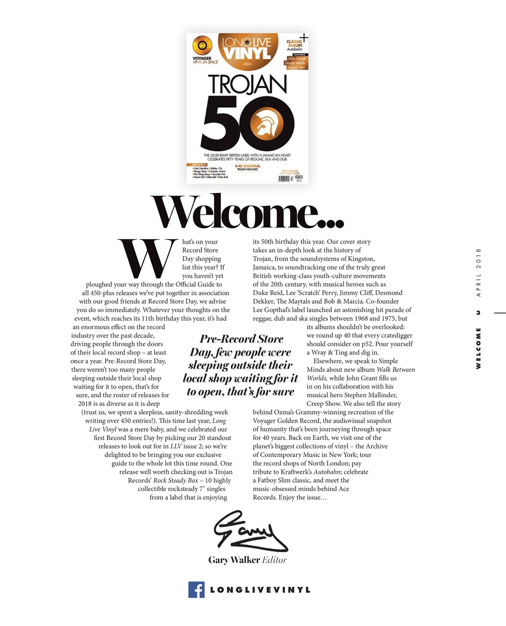 Long Live Vinyl Preview Pages