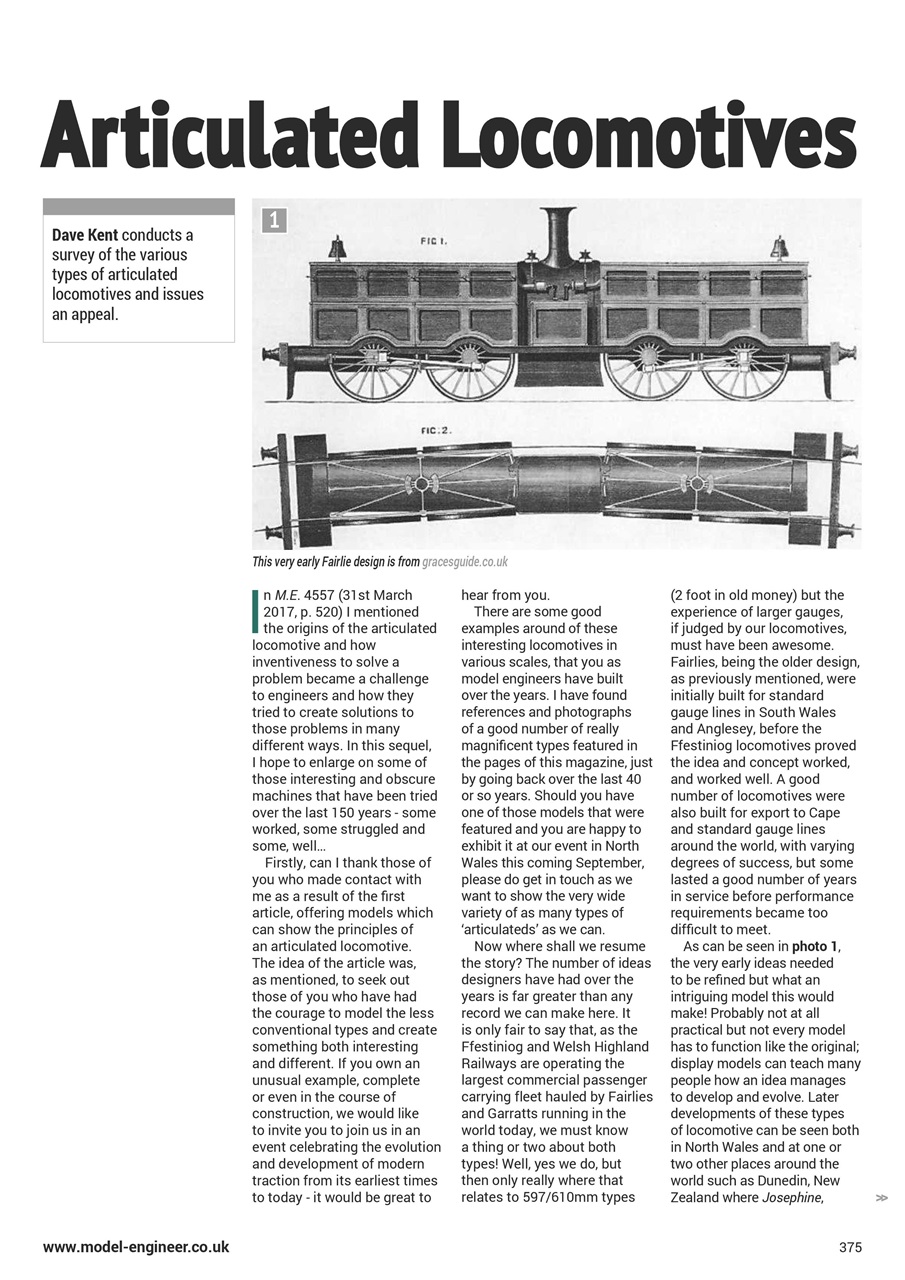 Model Engineer Preview Pages