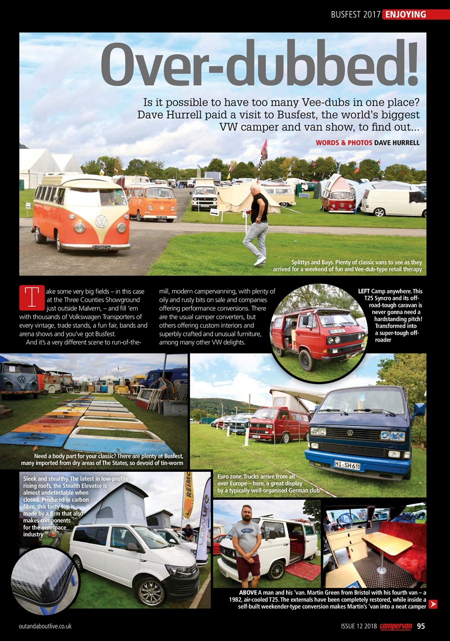 Campervan Preview Pages