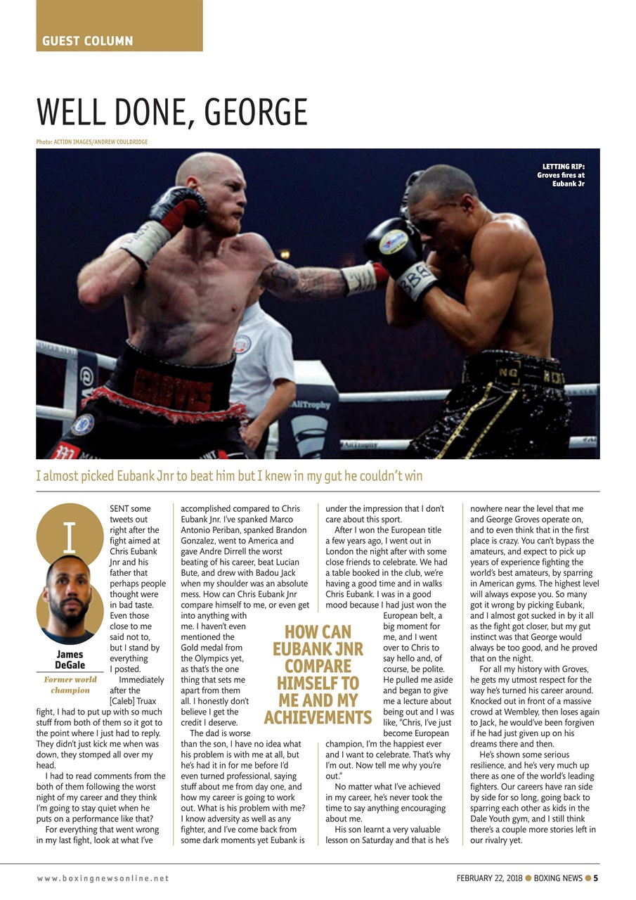 Boxing News Preview Pages