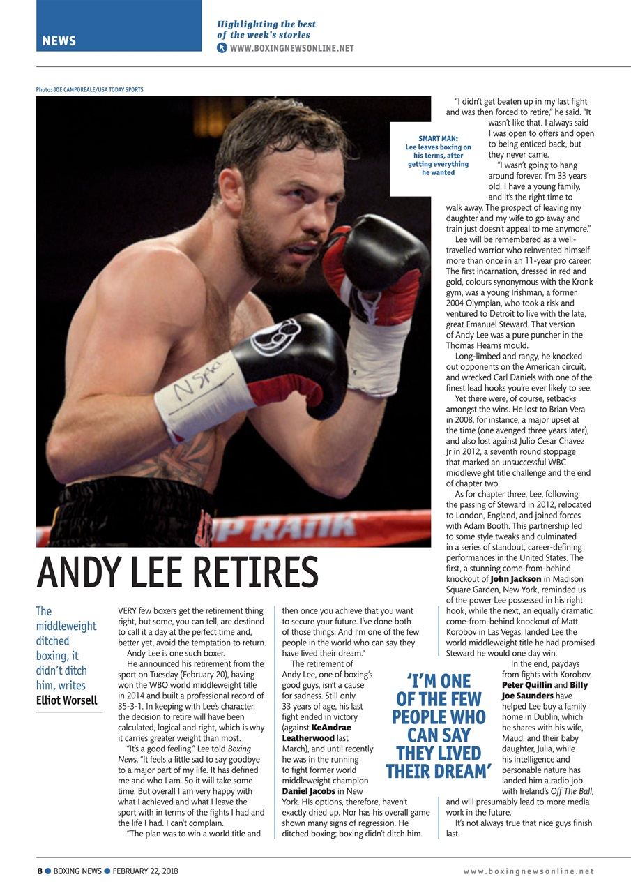 Boxing News Preview Pages