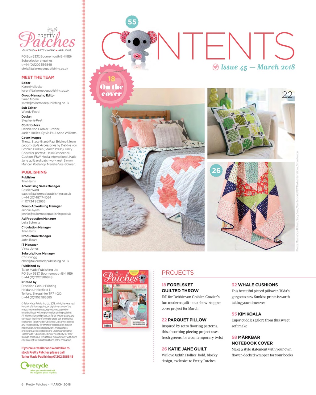 Pretty Patches Magazine Preview Pages