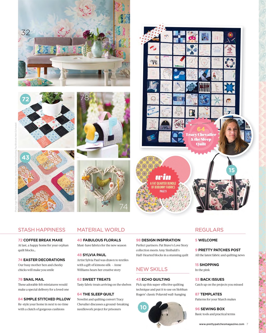 Pretty Patches Magazine Preview Pages
