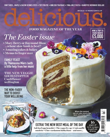 delicious. Magazine issue March 2018
