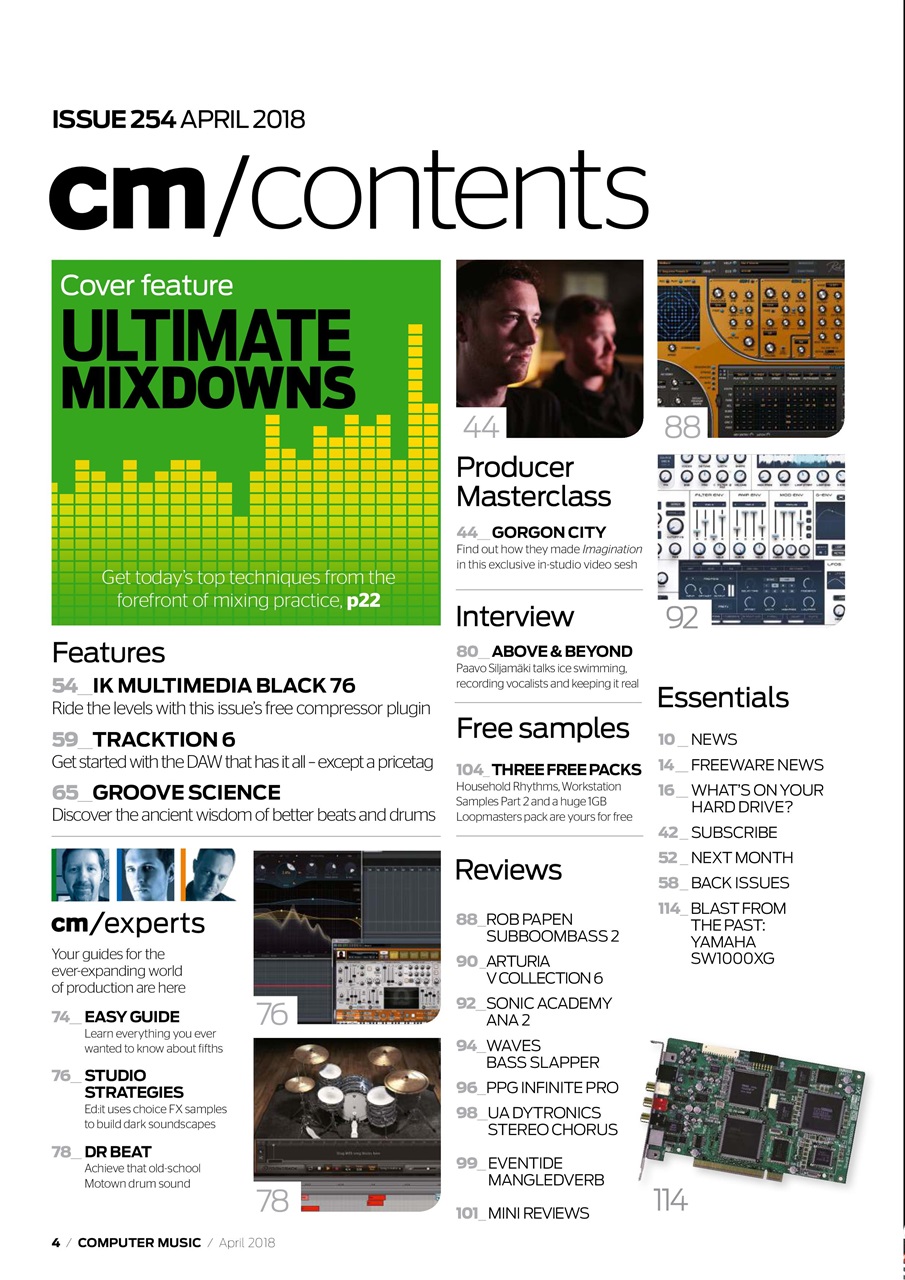 Computer Music Preview Pages