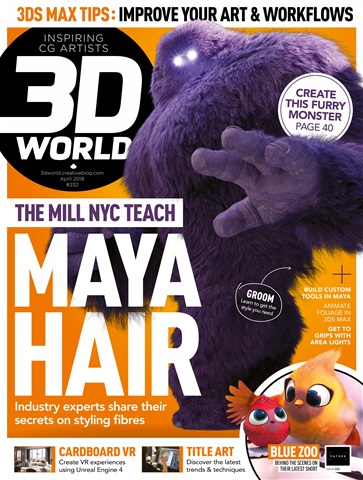 3D World issue April 2018