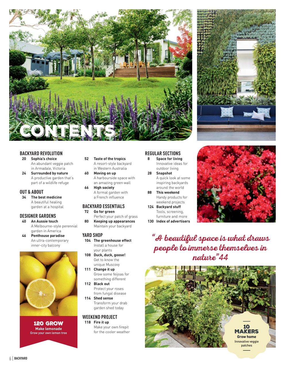 Backyard & Outdoor Living Preview Pages