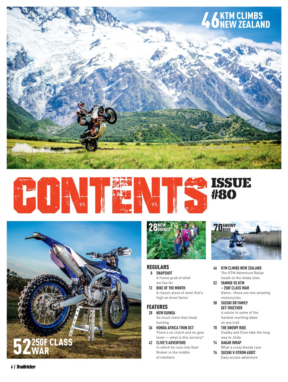 Trailrider Preview Pages