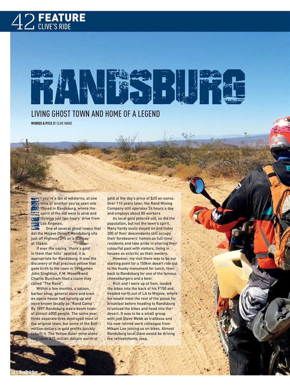 Trailrider Preview Pages