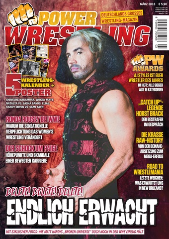 Power-Wrestling issue März 2018