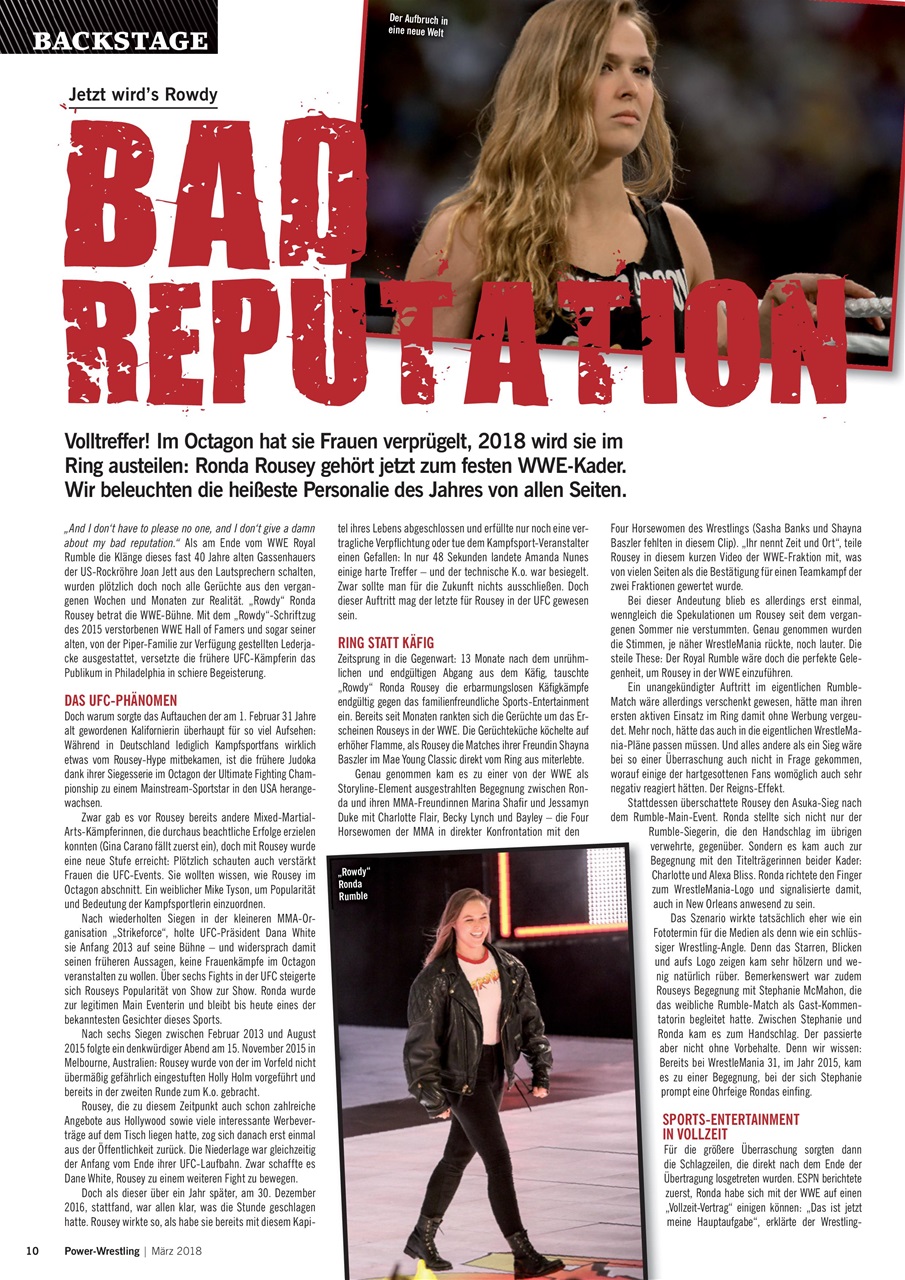 Power-Wrestling Preview Pages