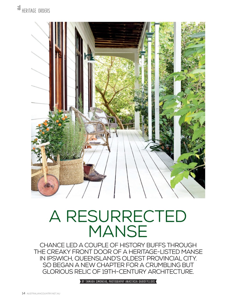 Australian Country Preview Pages