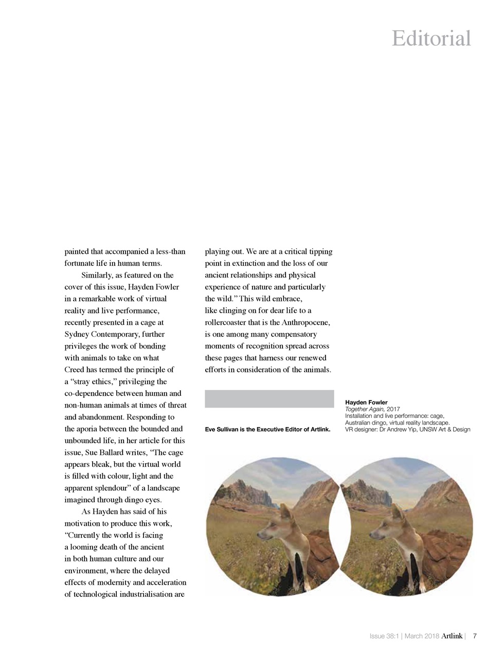 Artlink Magazine Preview Pages